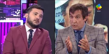 Paulo Vilouta y Diego Brancatelli enfrentados en televisión