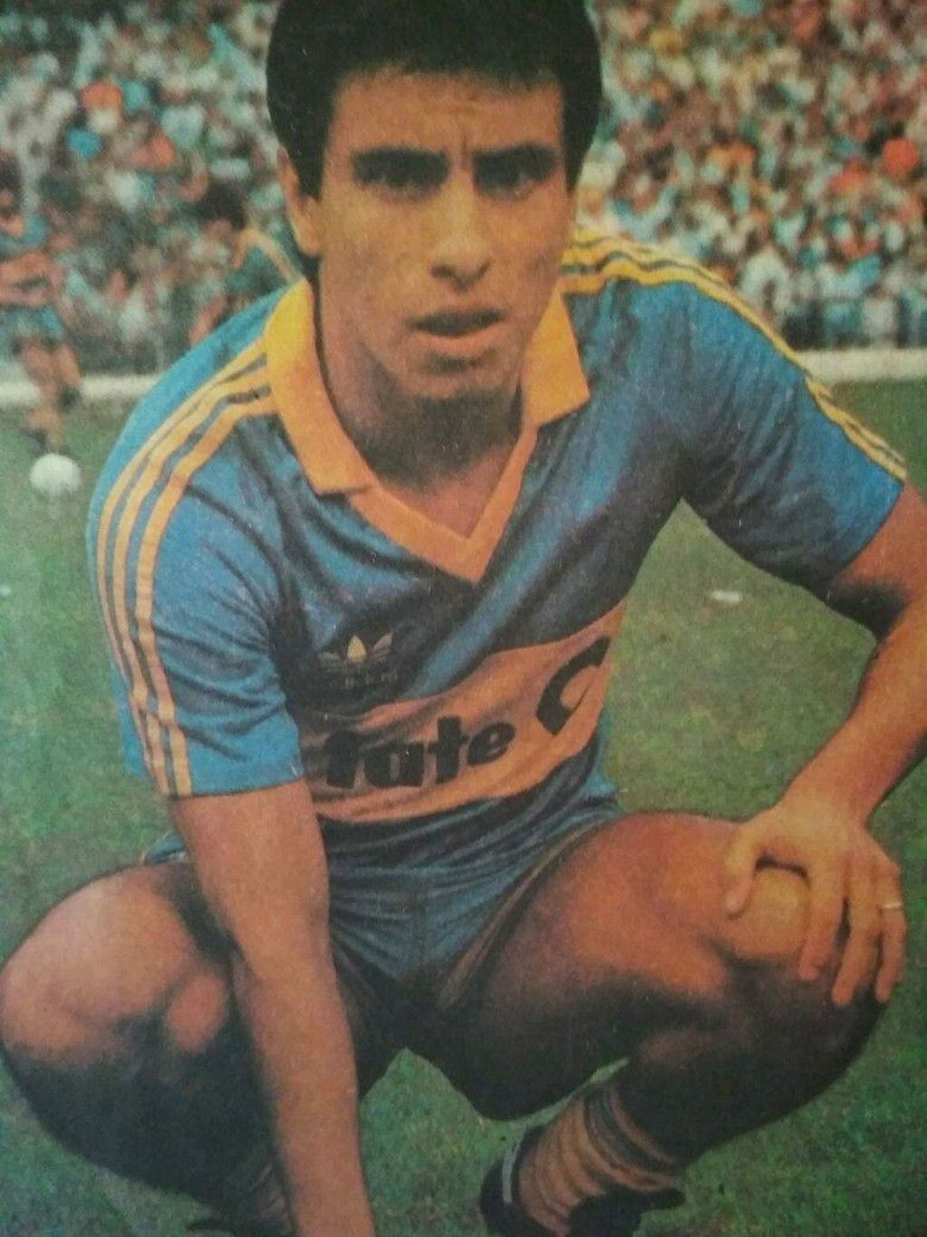 Graciani marcó 83 goles en Boca Juniors. 