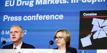 Conferencia de prensa de Europol sobre drogas en la UE