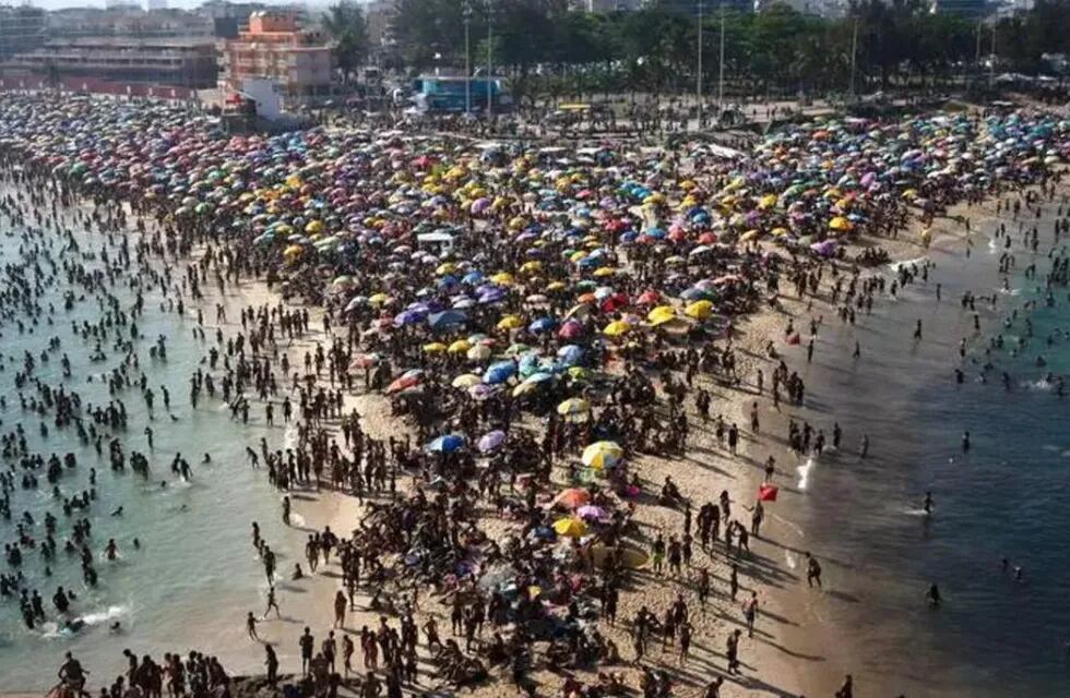 Ola de calor extremo en Brasil rompe récords de sensación térmica: en Río de Janeiro superó los 58 grados