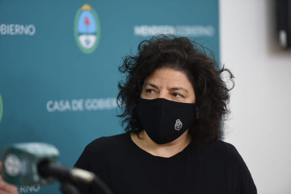 Carla Vizzotti, secretaria de Acceso a la Salud del Ministerio de Salud de la Nación. Foto: Gobierno de Mendoza.