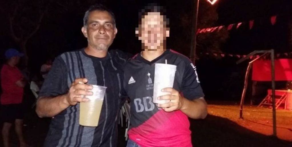 Carlos Daniel Acuña (45) quiso separar a sus hijos en una pelea y lo mataron. Foto: Clarín