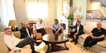 Algunos gobernadores se reunieron con el ministro del Interior, Guillermo Francos