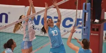 El seleccionado argentino de voleibol femenino se enfrenta desde las 20 con Cuba por la Copa Panamericana.