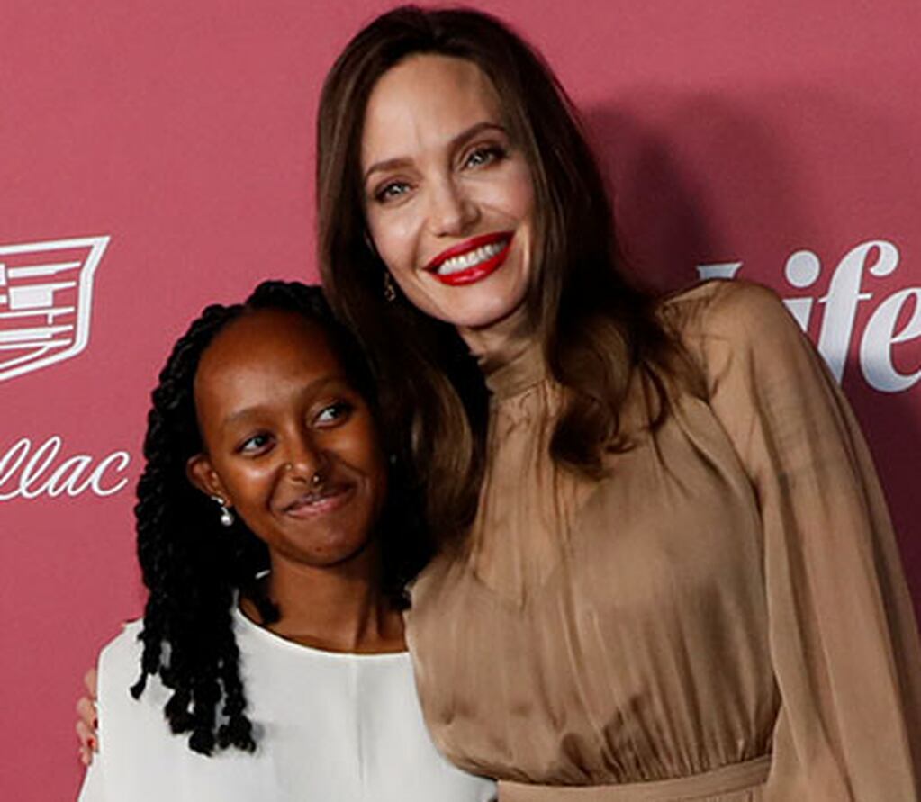 Angelina Jolie y su hija Zahara