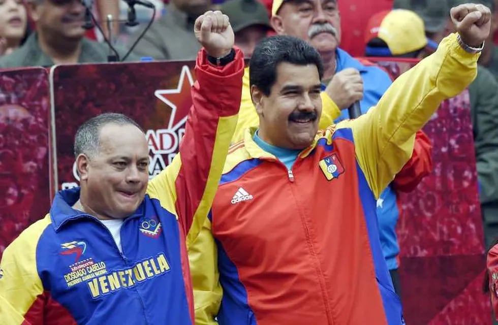 Diosdado Cabello y Nicolás Maduro. / archivo