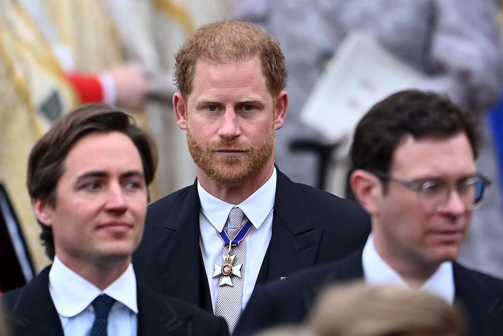 El príncipe Harry asistió sin su familia a la coronación del Rey Carlos III y Camila Parker. / Foto: EFE