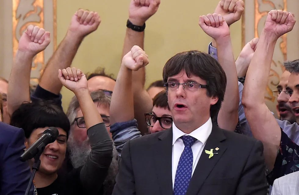 Puigdemont dijo que está "dispuesto a ser candidato" en las elecciones de Cataluña