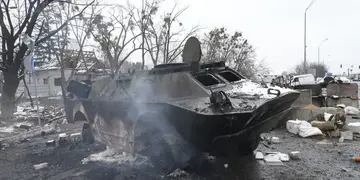 Bombardeo ruso a Ucrania