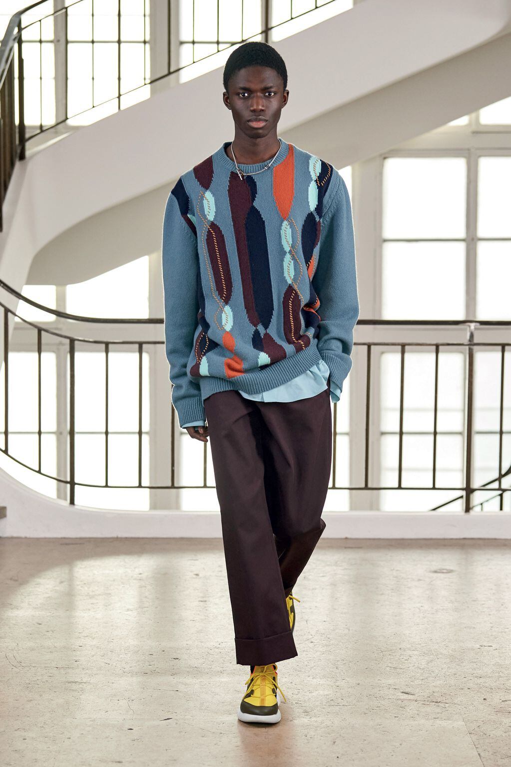 Look de Hermès, colección Fall 2021 Menswear