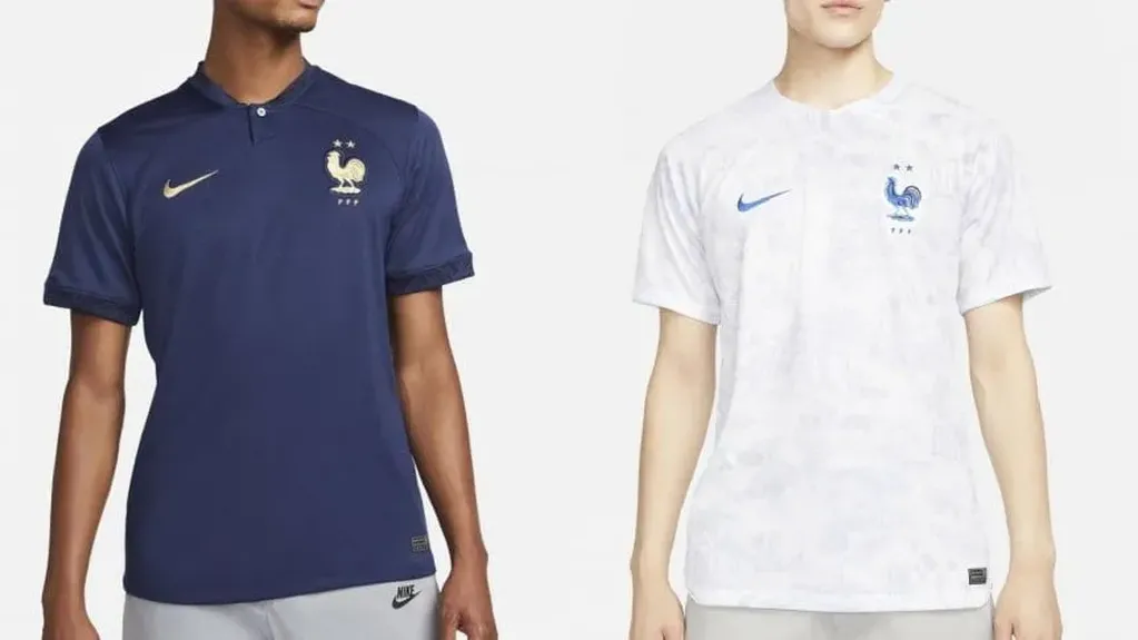 La camiseta de Francia /Gentileza TyC Sports
