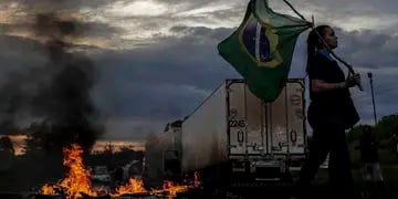 Cortes de ruta en Brasil