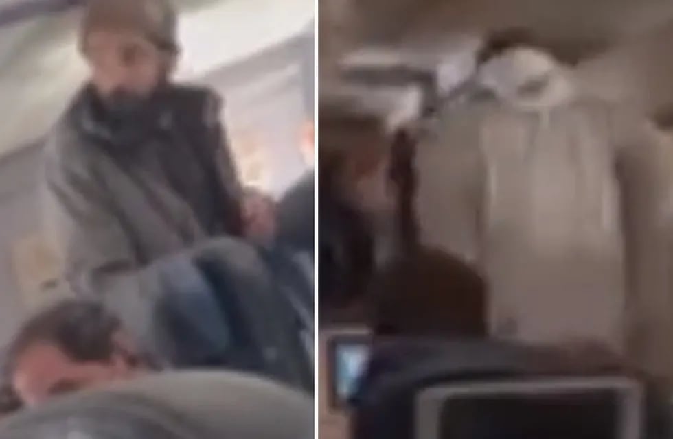Hombre en EEUU acusado de atacar a tripulante en pleno vuelo.
