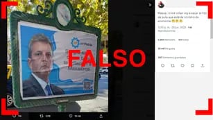 Reverso - Es falso el afiche en el que Sergio Massa promete “bajar la inflación a Massazos”
