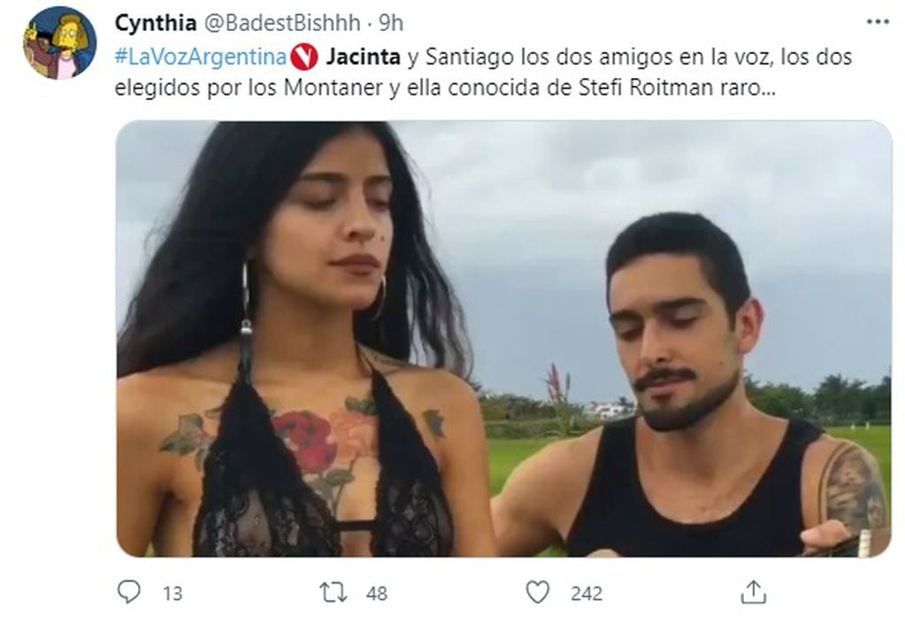 Arden las redes por el "romance" de Jacinta y Santiago de La Voz Argentina -  