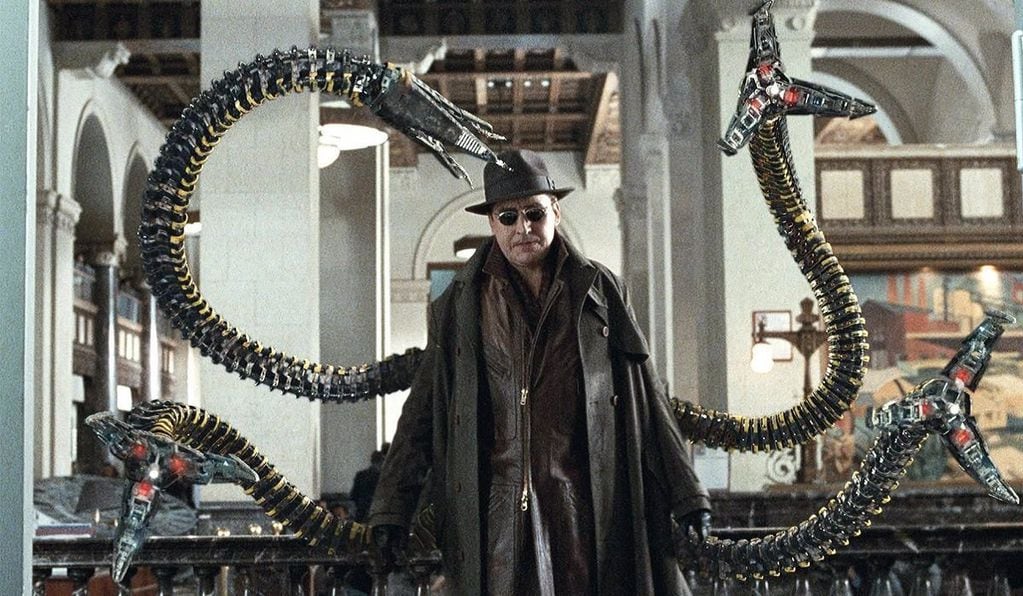 Alfred Molina como el Doctor Octopus en "Spider-Man 2" (2004)