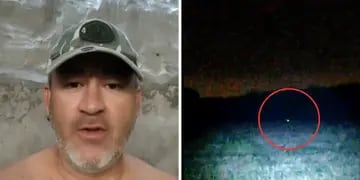 Video: un hombre grabó su aterrador encuentro con “duendes” y se hizo viral