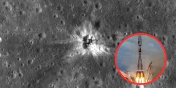 La sonda rusa Luna-25 se estrelló en la Luna luego de una maniobra de aproximación
