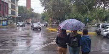Lluvia en San Juan.