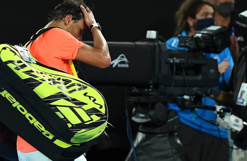 La derrota impedirá a Nadal superar el récord de 20 títulos de Grand Slam que comparte con el suizo Federer. / Gentileza.