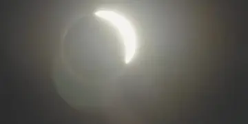 Eclipse en la Antártida