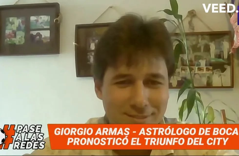 Giorgio Armas, se metió en la final de la Primera Nacional. / Gentileza.