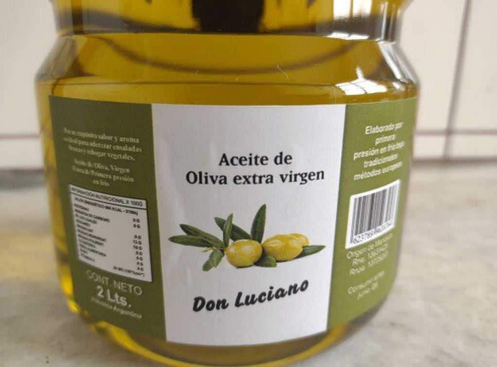 Don Luciano, aceite de oliva prohibido por la ANMAT. Foto: Página 12