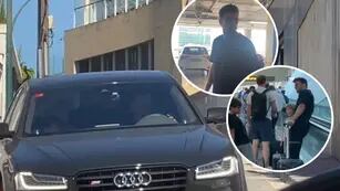 Gerard Piqué, desbordado: condujo a alta velocidad con sus hijos en el auto y se enojó con un paparazzi