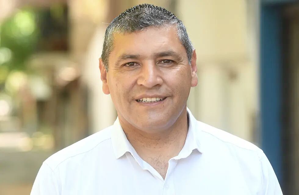 Daniel Urquiza, secretario general del Movimiento Evita en Las Heras