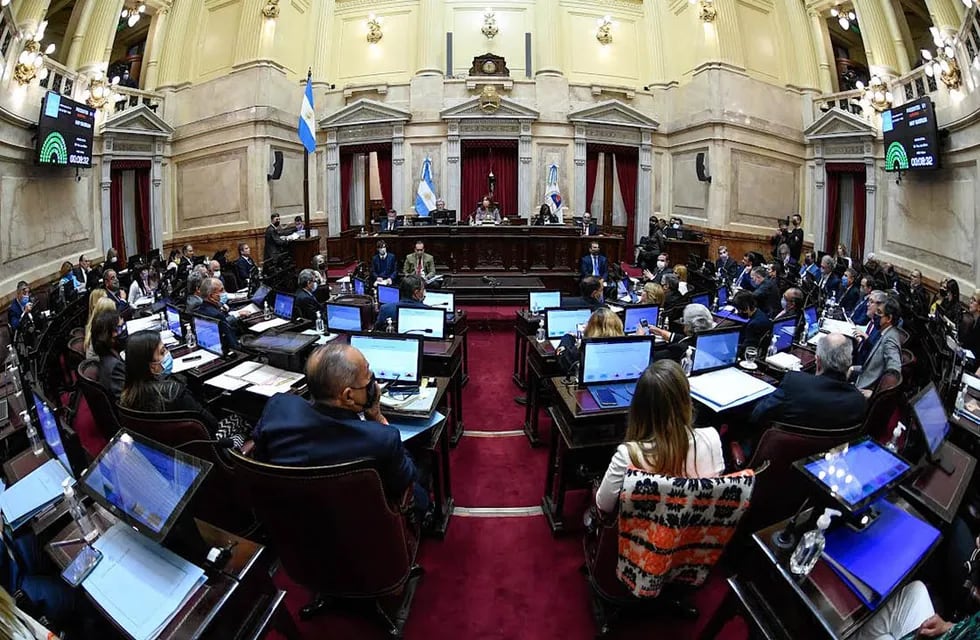 Sesión Senado de la Nación. Imagen ilustrativa / Los Andes