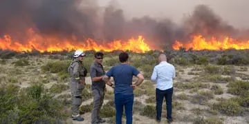 Incendios en Chubut avanzan