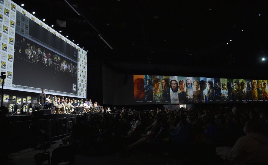 Se hizo la presentación oficial de la serie de El Señor de los Anillos - Los anillos del Poder durante la Comic-Con 2022