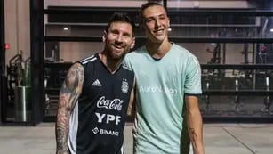 Lionel Messi y Francisco Ranieri