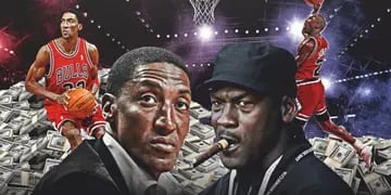 La serie de Netflix de los Chicago Bulls y Michael Jordan, cuenta historias imperdibles. Pippen era el mejor sexto contrato de Chicago. 