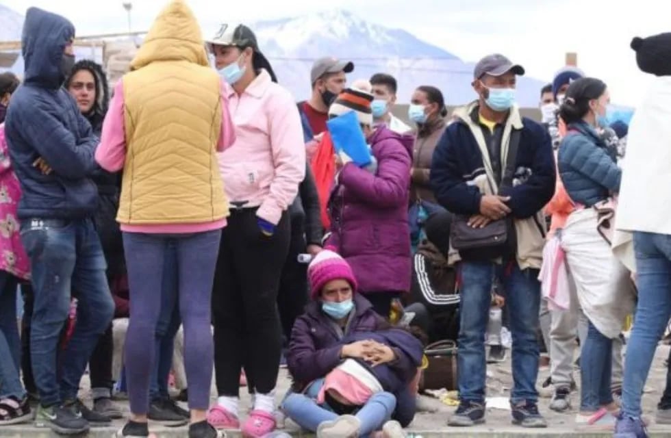 Desde hace días Colchane, una pequeña comuna en Chile, vive una crisis migratoria "sin precedentes". (GETTY IMAGES. Gentileza / BBC)