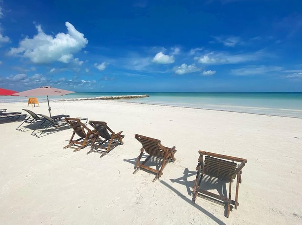 Así es Holbox, la paradisíaca isla del Caribe mexicano donde fue escrachada Volnovich de vacaciones. Foto: Instagram @laislaholbox