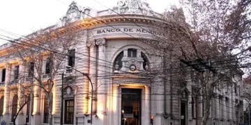 Banco Mendoza. Archivo / Los Andes