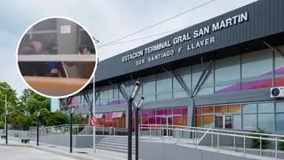 Atacaron a ladrillazos a la Terminal de Ómnibus en San Martín: detuvieron a cuatro sospechosos (VIDEO)