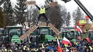 Protestas de agricultores polacos