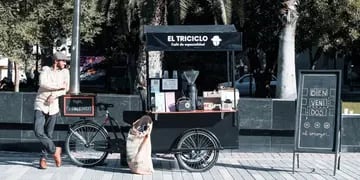 El Triciclo, café de especialidad al paso.