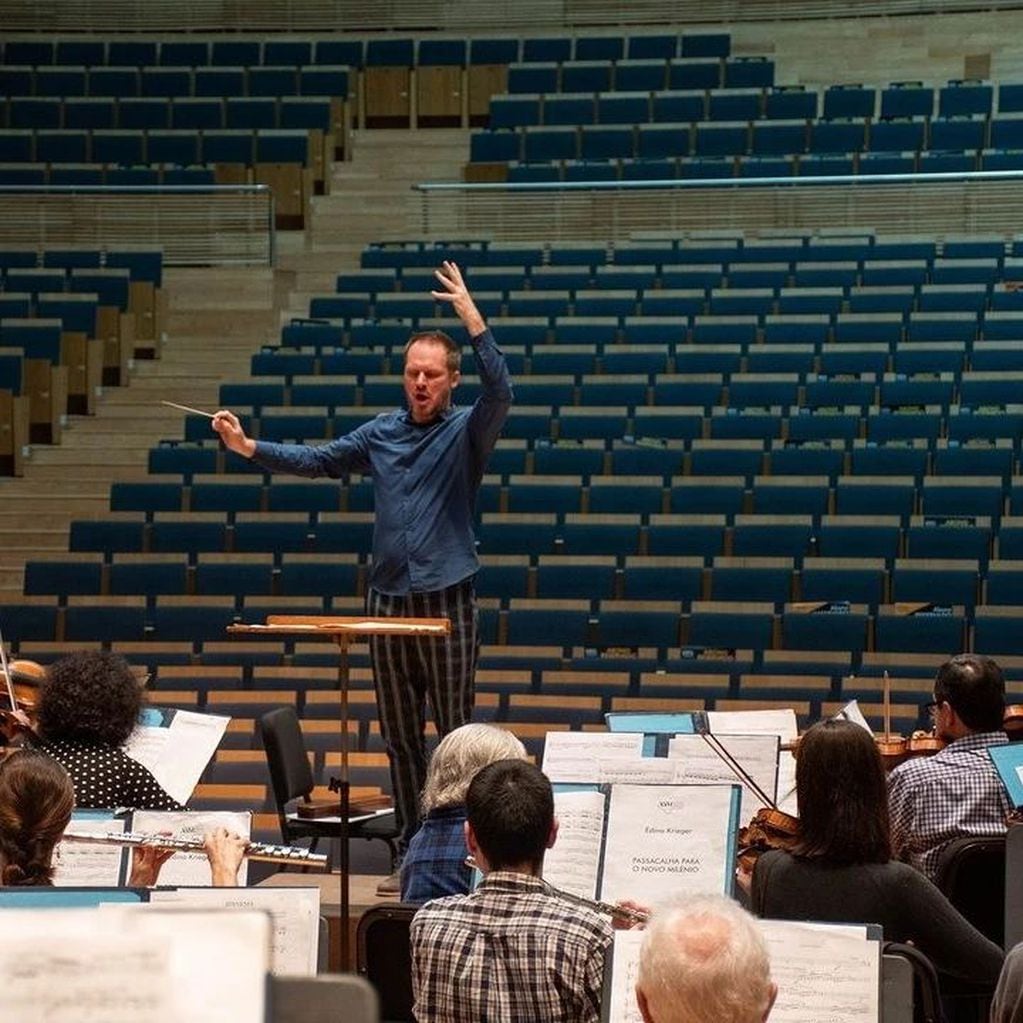 El maestro brasileño es el nuevo director de la Orquesta Sinfónica de la UNCuyo