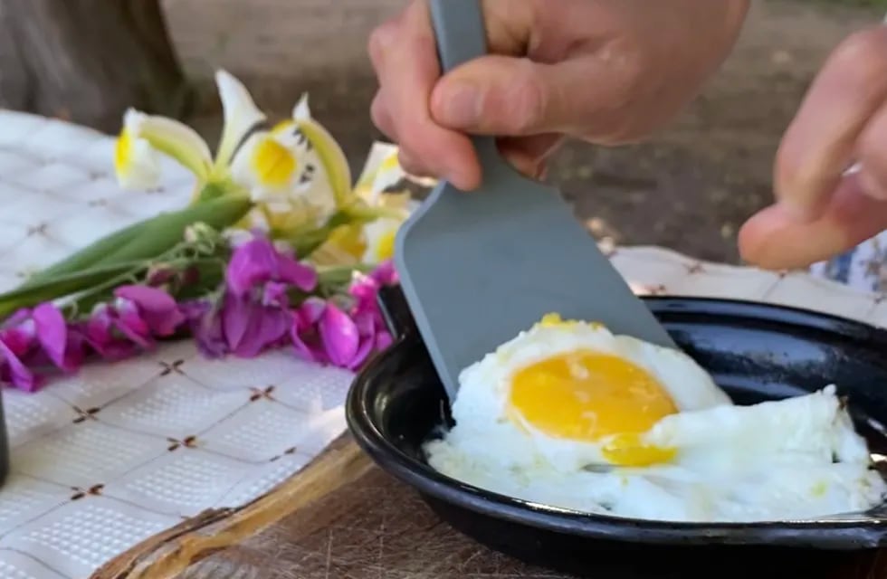 un huevo para coronar el plato