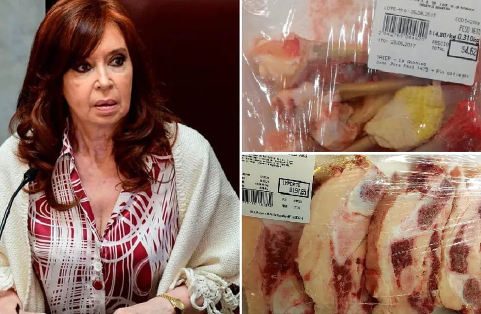 En 2017, CFK mostró su preocupación por la venta de huesos de pollo en un supermercado. En 2021, algunos notaron grasa excesiva en la carne del Gobierno a precio popular.
