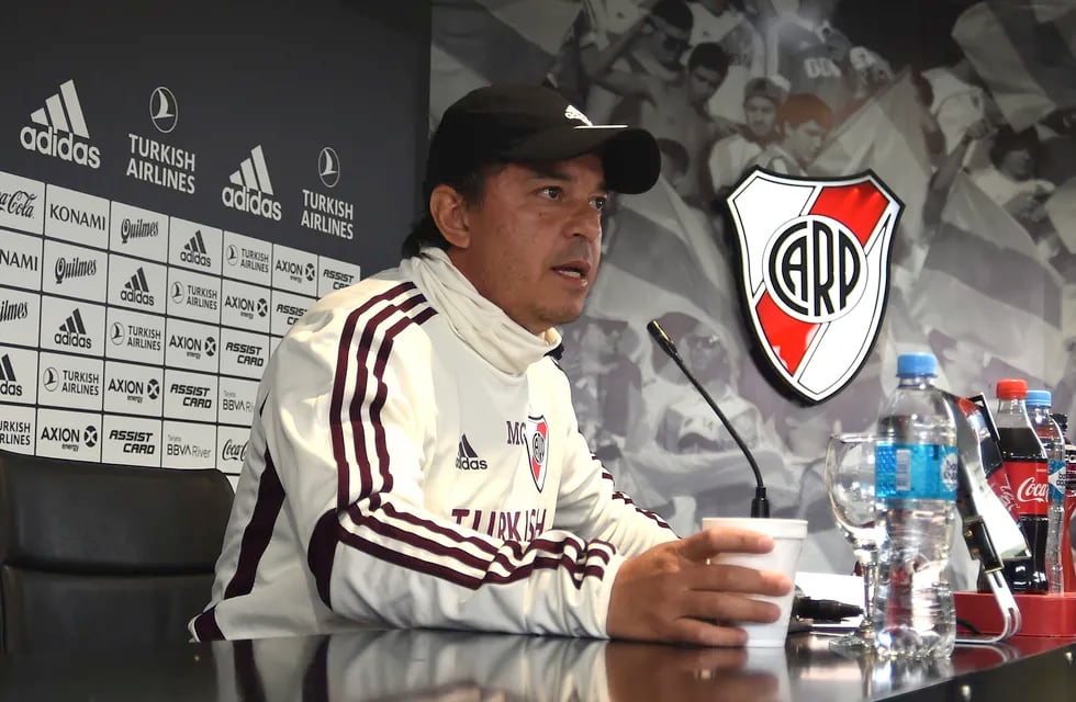 El Director Técnico de River Plate porque tuvo un contacto estrecho con con a persona que contrajo coronavirus. / Gentileza.
