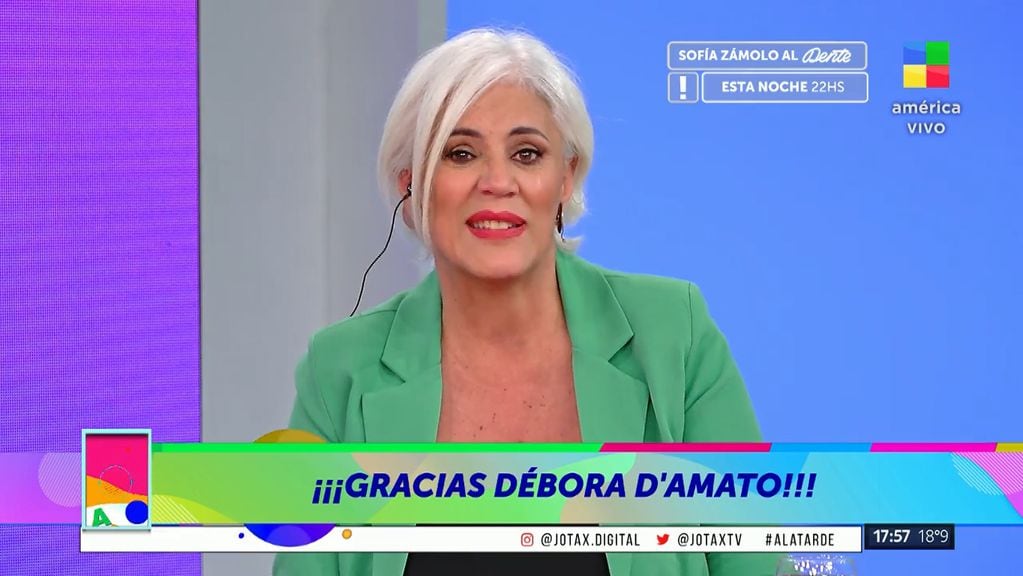 Débora D’Amato renunció a A La Tarde.