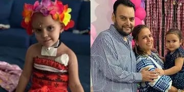 La pequeña Andy sufría de cáncer de cerebro y su padre ya había fallecido por la misma condición