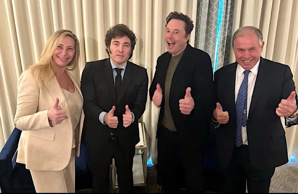 Javier MIlei se reunió nuevamente con el empresario Elon Musk y estuvo acompañado por la secretaria General de la Presidencia, Karina Milei, y el embajador argentino en Estados Unidos, Gerardo Werthein.