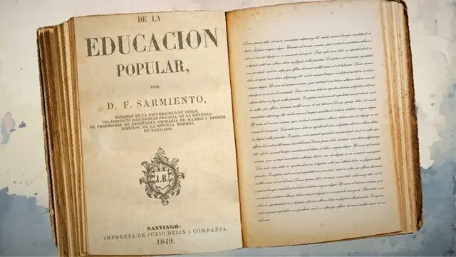 "De la Educación Popular", libro escrito por Domingo Faustino Sarmiento.