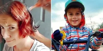 El video de la madre de Lucio Dupuy donde tapa el llanto del niño