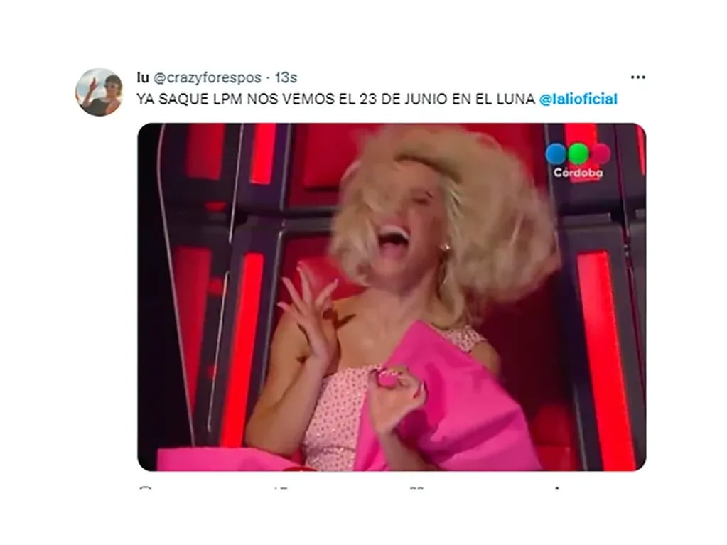 Los memes ante el anuncio de Lali Espósito: vuelve a cantar en vivo el 23 de junio